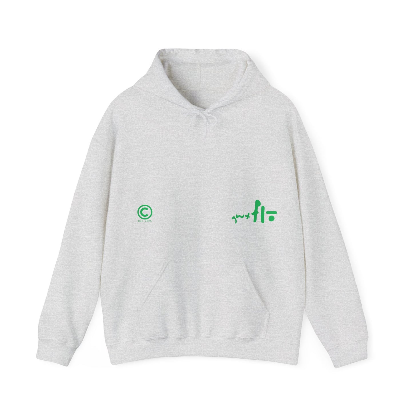 Go with the Flo Hoodie I Ash