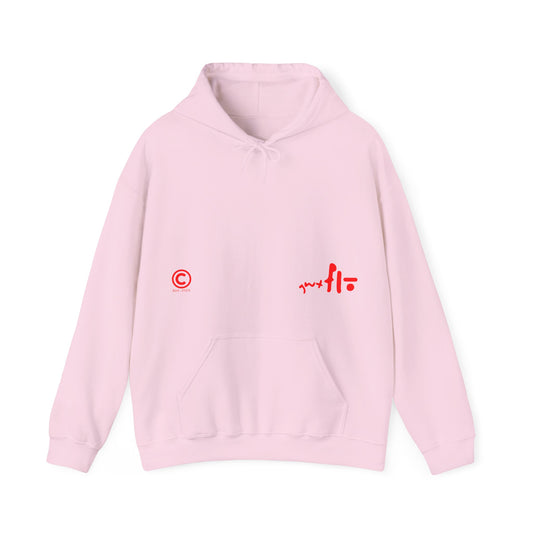Go with the Flo Hoodie I Pink